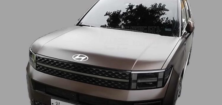 Hyundai Santa Fe з новим дизайном буде представлений з матовим кузовом