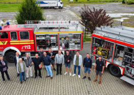 Німецьке місто передало Україні три пожежні машини