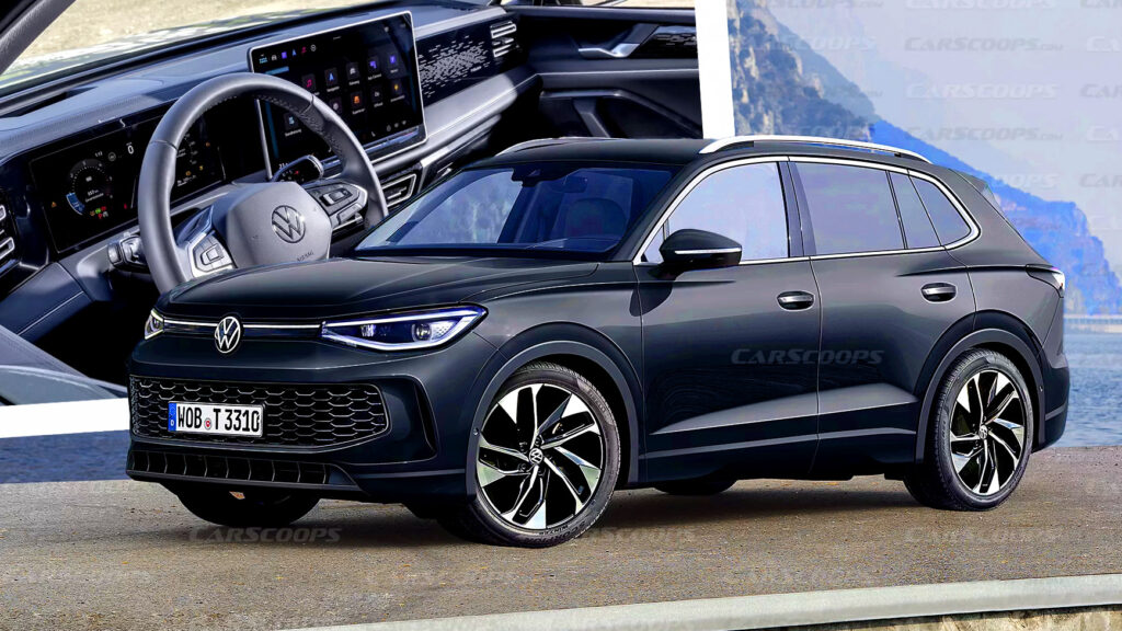 Volkswagen Tiguan 2024 є нові фото Autogid.pro