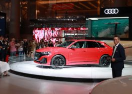 Audi демонстрирует мощный SQ8 2024 года