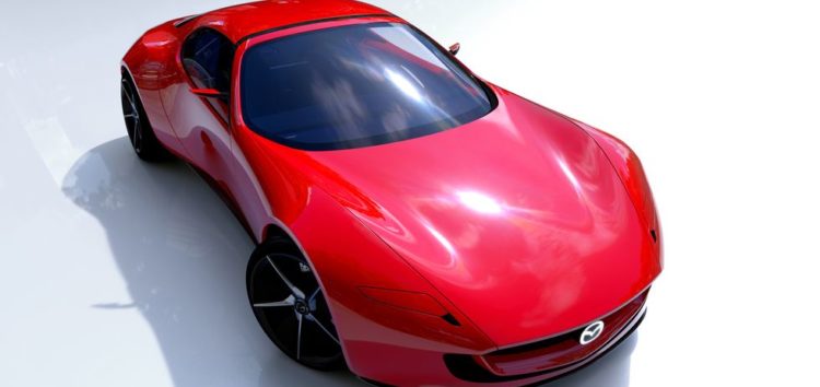 Mazda представила двухроторное купе Iconic SP