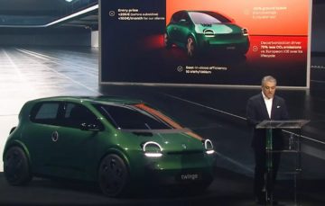 Renault презентовал электрическую версию Twingo