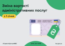 Обновили цены на услуги сервисных центров МВД в Украине