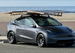 Владелец Tesla Model Y увеличил пробег, установив «солнечную крышу»