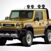 Suzuki Jimny получит гибрид и пикап версии