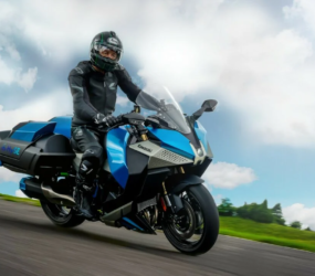 Kawasaki представила новый водородный мотоцикл