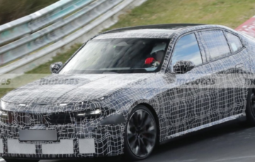 BMW M350: тестовые испытания на Нюрбургринге