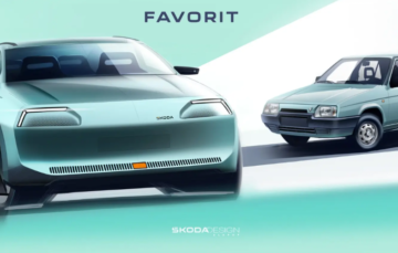 Новий електроконцепт Skoda — сучасна данина Favorit