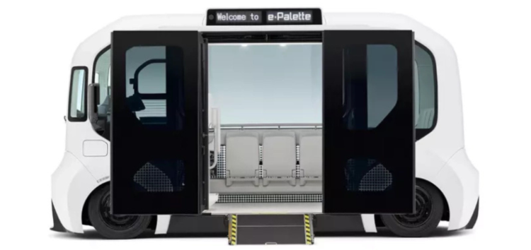 Городской электробус будущего от Toyota – e-Palette с автономным управлением