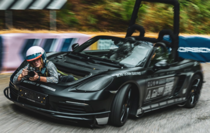 Porsche 718 Boxster перетворили на камеру-авто для зйомок на треку