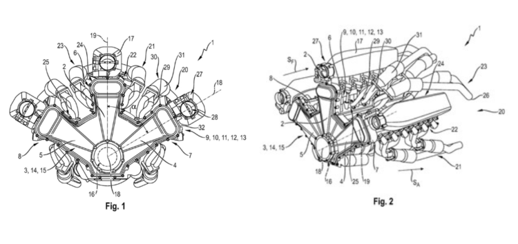 Інженерне божевілля? Porsche запатентувала мотор з 18 циліндрів