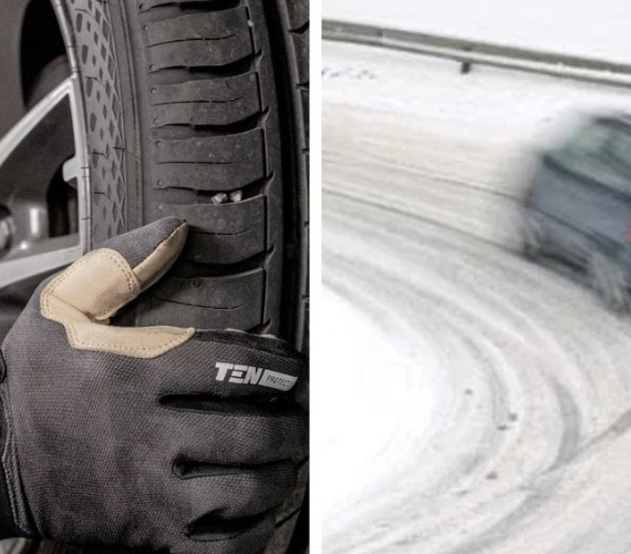 Przewrócone opony są bardziej niebezpieczne, niż się wydaje