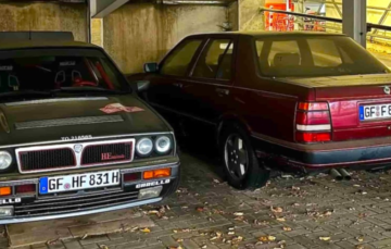 У Німеччині в офісному паркінгу виявили покинуті Lancia 80-х років