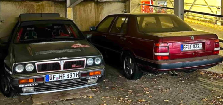У Німеччині в офісному паркінгу виявили покинуті Lancia 80-х років