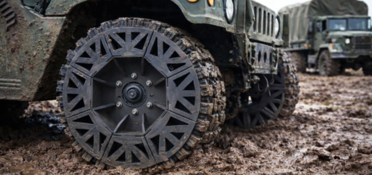 В Україні розробили непробивні шини для позашляхової техніки