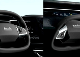 Дебютувало інноваційне складне кермо для автономних авто, що зникає в передній панелі