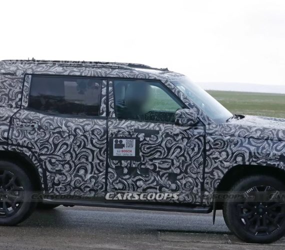 Прототип нового Mitsubishi Pajero вперше помітили на дорогах