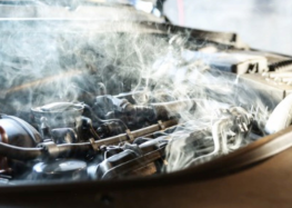 Як автомобіль попереджає про перегрів двигуна