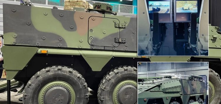 У Німеччині презентували бронемашину для управління безпілотниками на полі бою