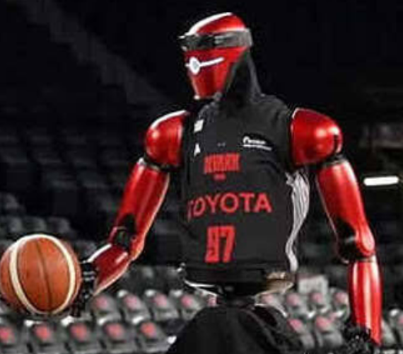 Toyota створила робота снайпера у баскетболі