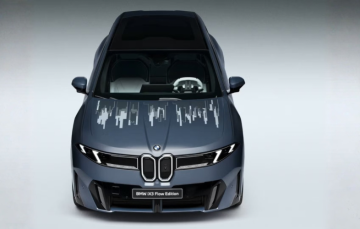 BMW показала машину з інтерактивною фарбою