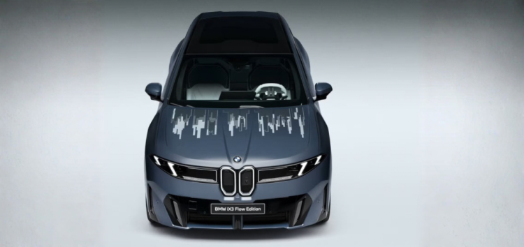 BMW показала машину з інтерактивною фарбою