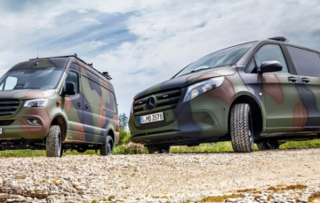 G-Class та військові вантажівки Mercedes на Eurosatory