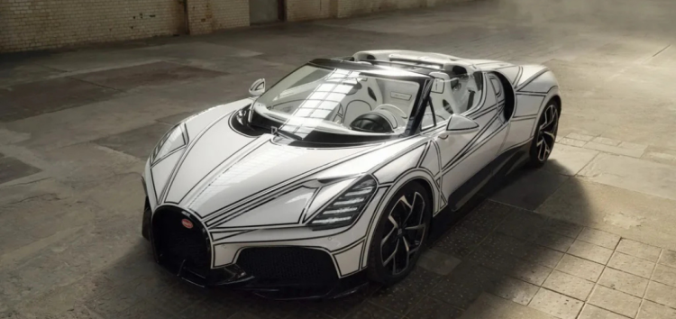 Bugatti показала порцеляновий гіперкар Mistral