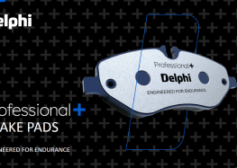 Delphi: тормозные колодки Professional +