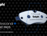 Delphi: гальмівні колодки Professional +