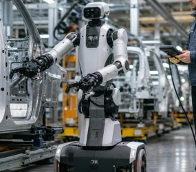 Роботи замість людей на заводах Toyota