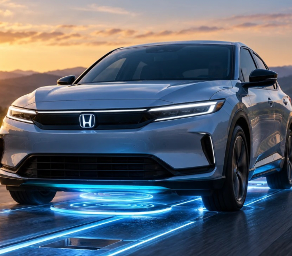 Honda навчить трасу заряджати електромобіль