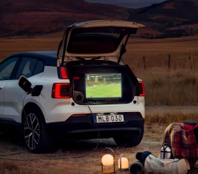 Електрокар Volvo перетворили на генератор