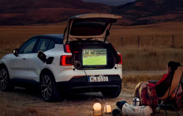 Електрокар Volvo перетворили на генератор